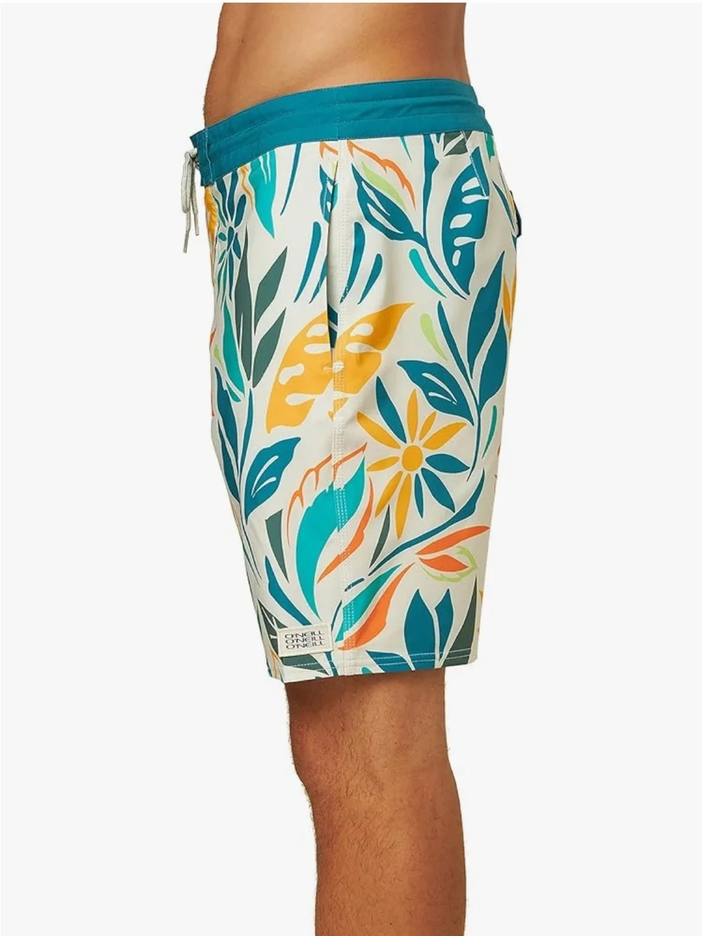 O’Neill Sol Cruzer Men's Tropical 19” Board Shorts Size 33 NWOT